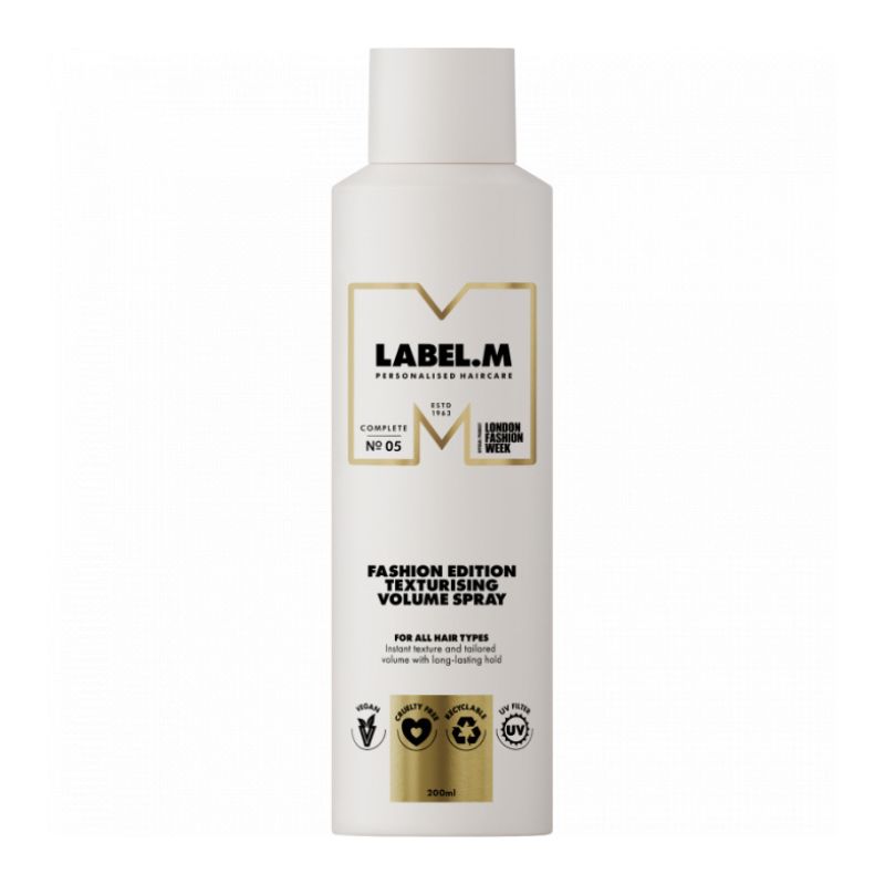 Spray Pentru Textura Si Volum Pentru Toate Tipurile De Par, Fashion Edition Texturising Volume Spray - 200ml Label.m