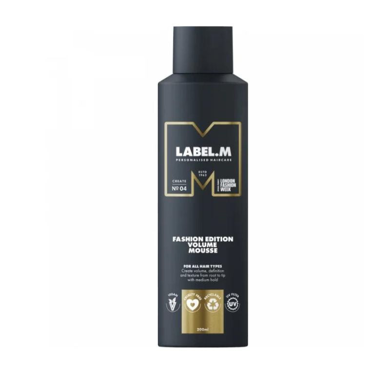 🎁 Spuma cu grad de fixare medie pentru volum, Volume mousse - 200ml Label.m (100% off)