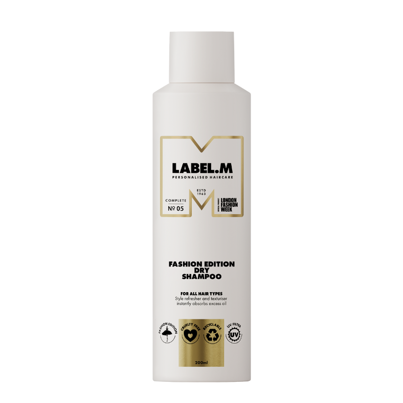 Sampon Uscat Pentru Toate Tipurile De Par, Fashion Edition Dry Shampoo - 200ml Label.m