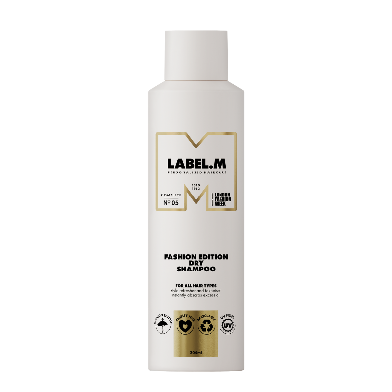 🎁 Sampon Uscat Pentru Toate Tipurile De Par, Fashion Edition Dry Shampoo - 200ml Label.m (100% off)