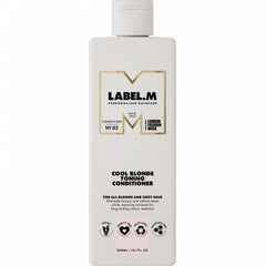 Balsam pentru par blond, vopsit, Cool blonde toning conditioner Label.m