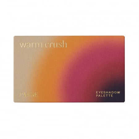 Paleta de farduri 8 nuante, Warm Crush - 11 g Paese