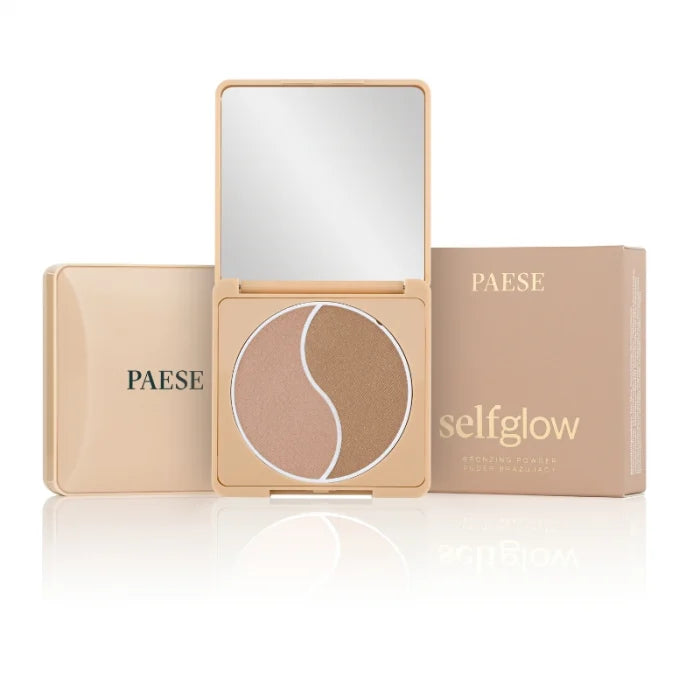 Pudra bronzanta Duo Light, Selfglow - 6,5g Paese