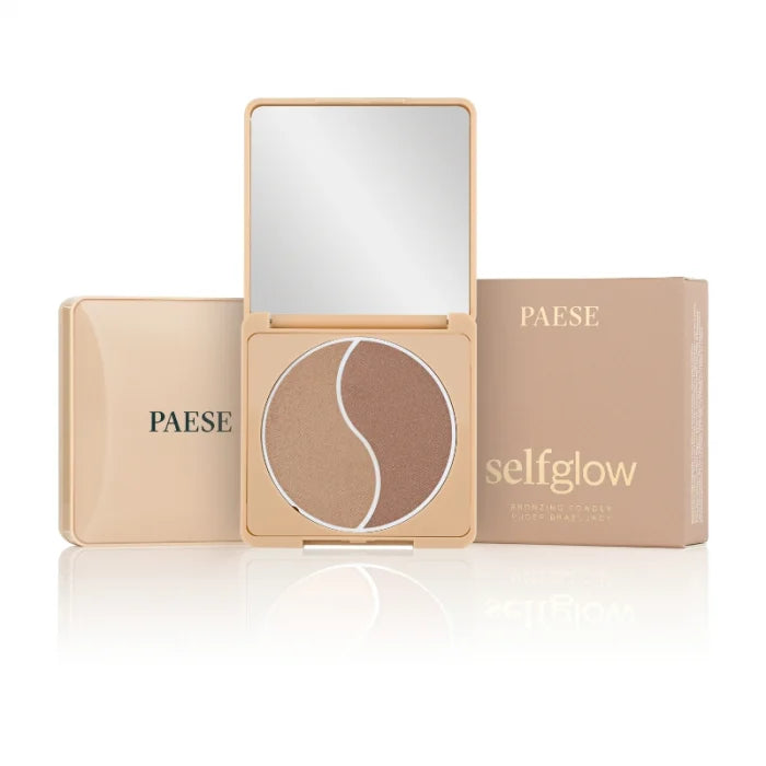 Pudra bronzanta Duo Light, Selfglow - 6,5g Paese