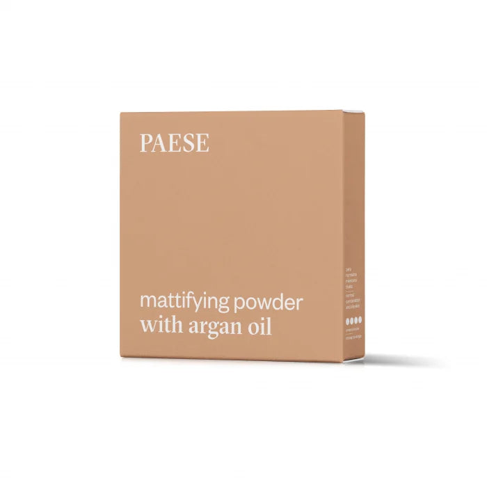 Pudra matifianta cu ulei de argan, Mattifying Powder with argan oil - 8g Paese